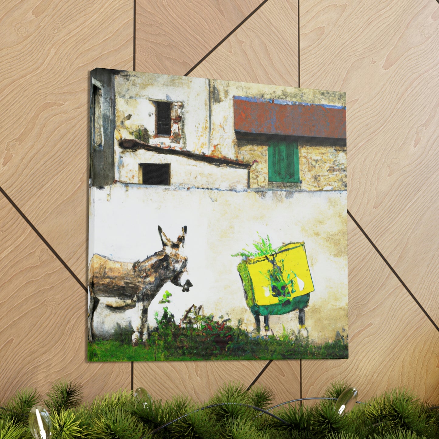 "Donkey Street Mural" - Canvas