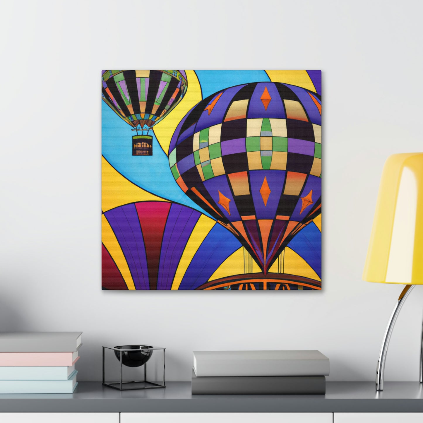 "Hot Air Adventures Await" - Canvas