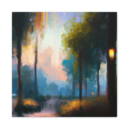 Dreamy Dusk Reflection - Canvas