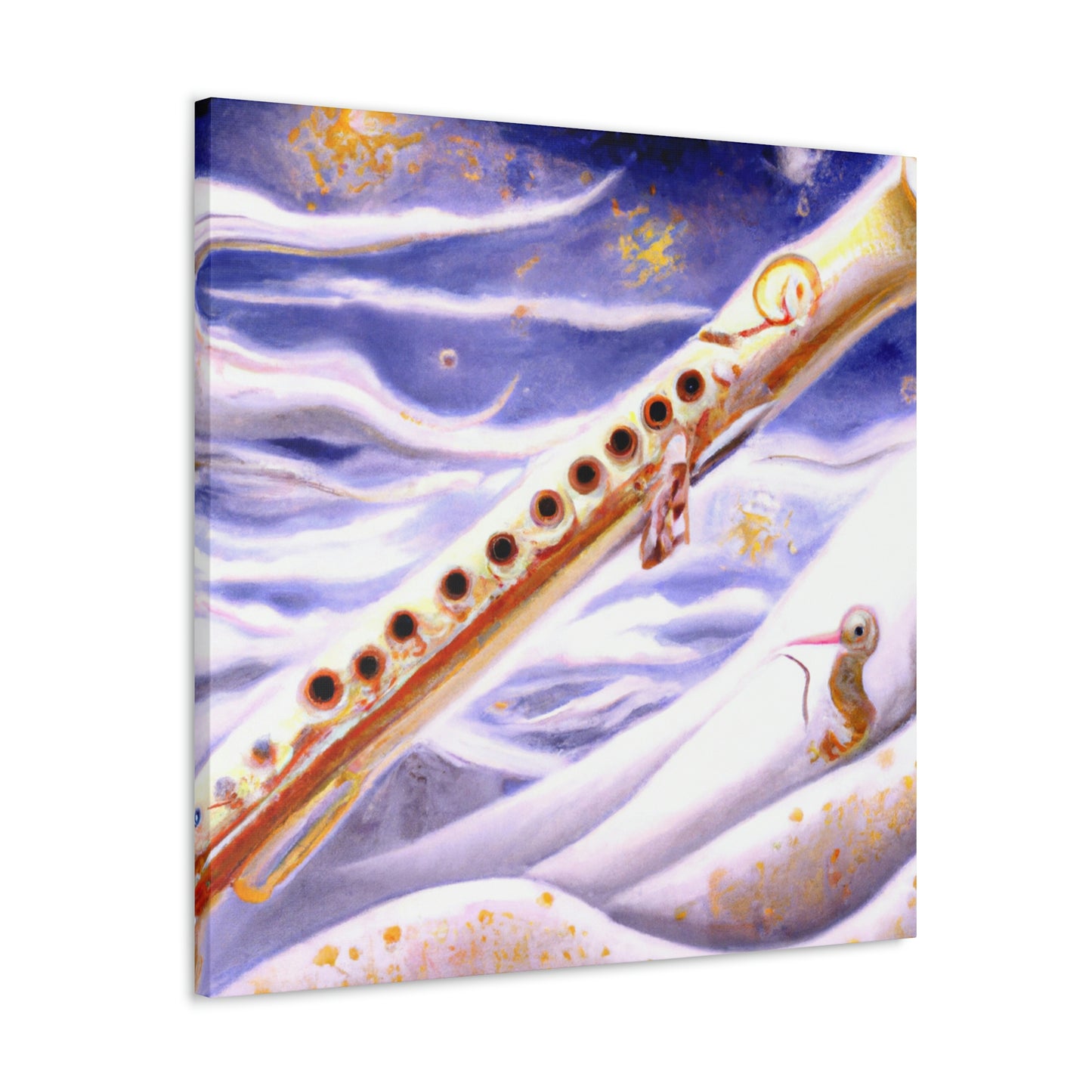 "Flute of Dreamscapes" - Canvas