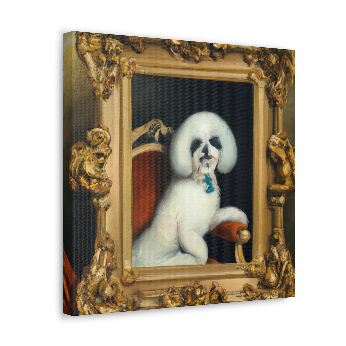 "Bichon Frise Adored" - Canvas