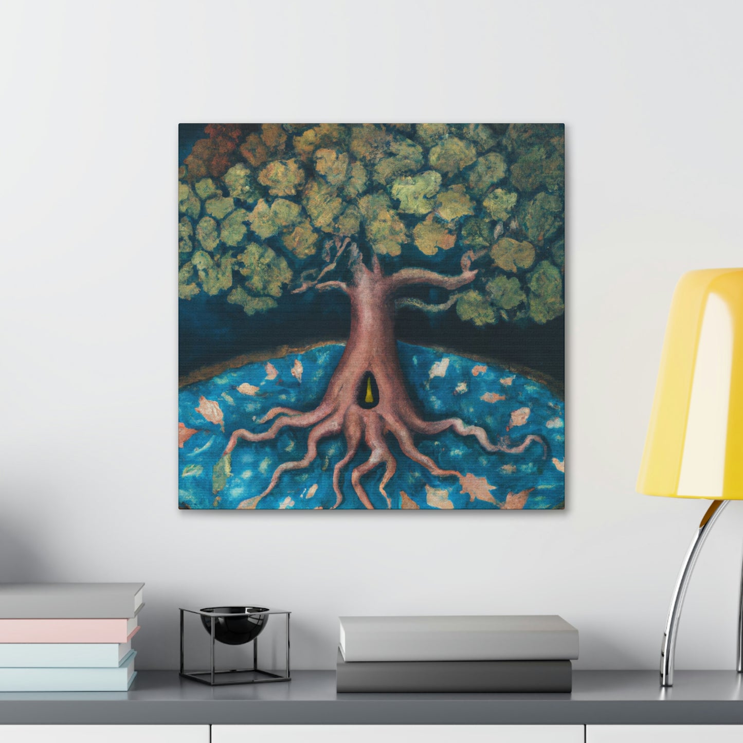 "Oak Tree Reflection" - Canvas