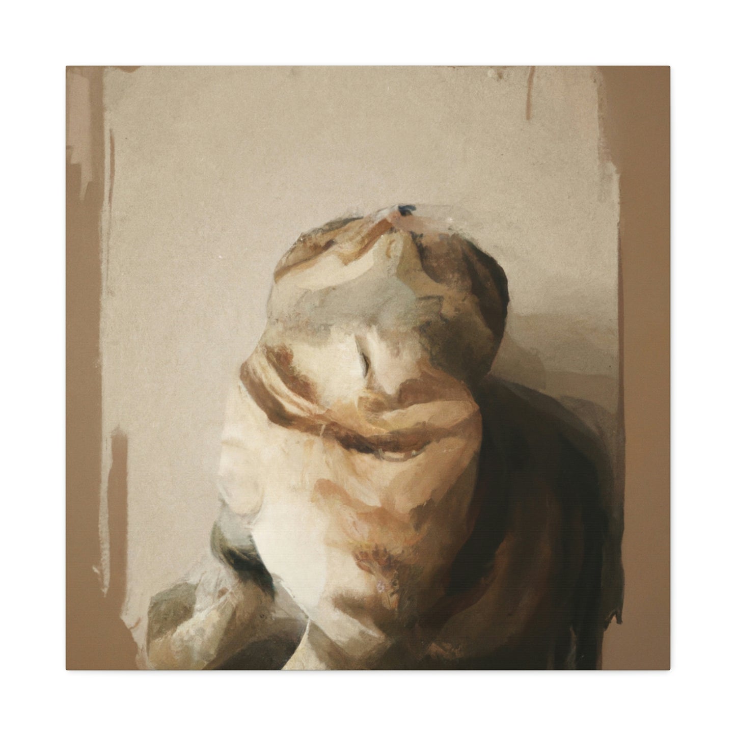 Feline Minimalism Joy - Canvas