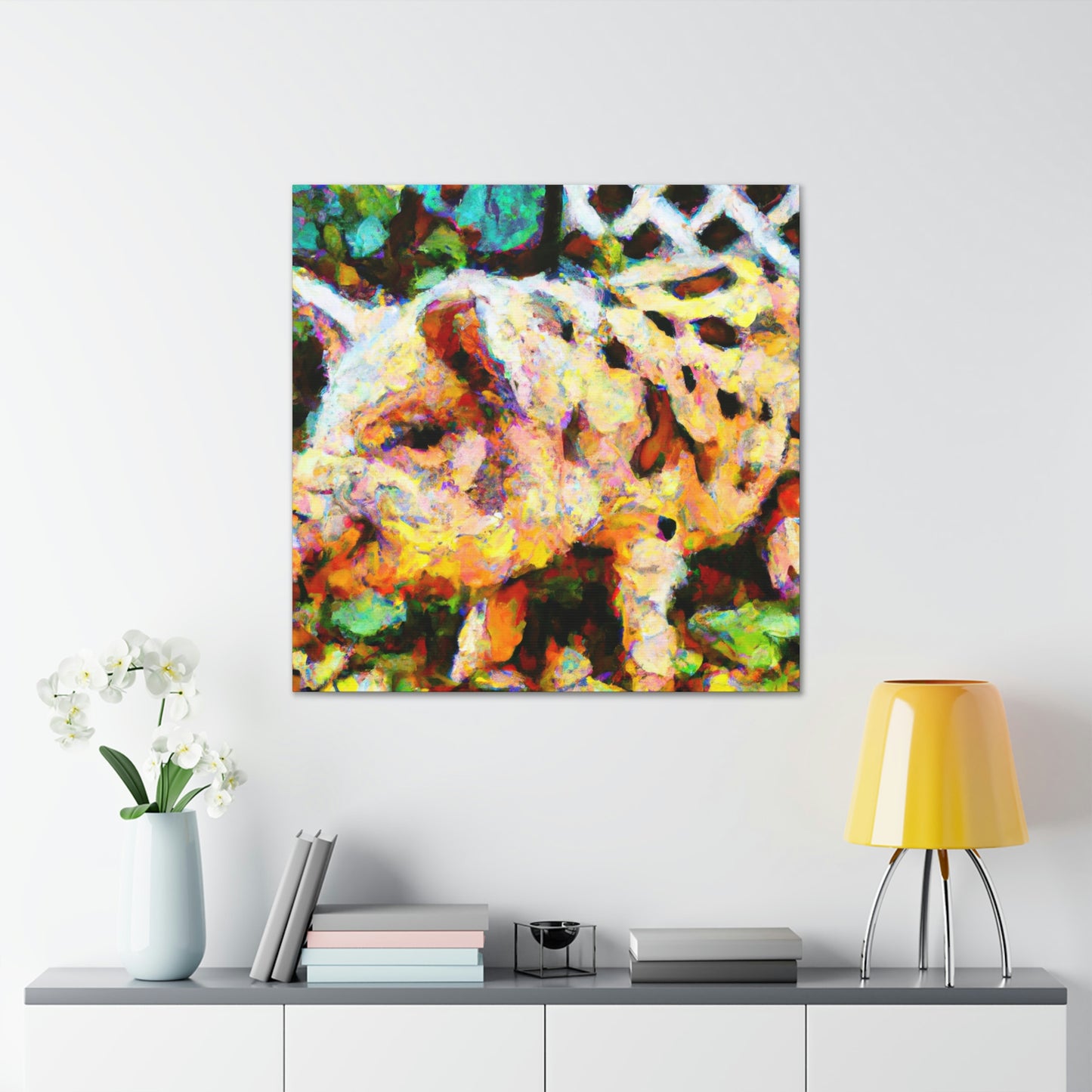 "Pig's Perception Ponderings" - Canvas