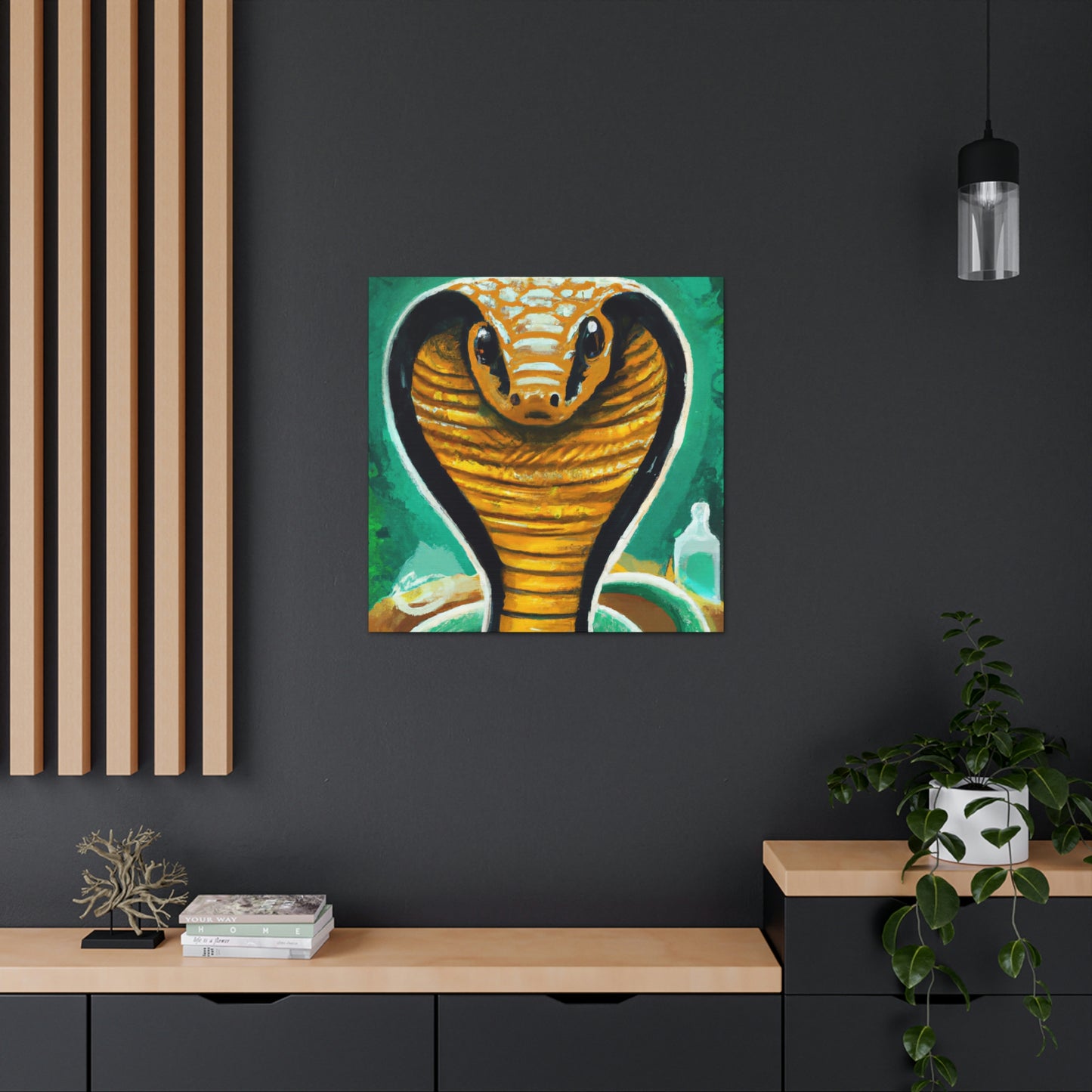 "Cobra King ofPower" - Canvas