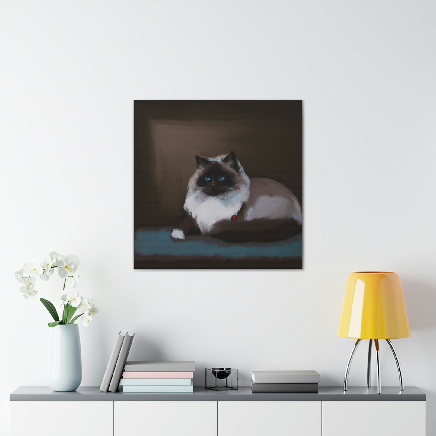 "Ragdoll: Minimalist Beauty" - Canvas