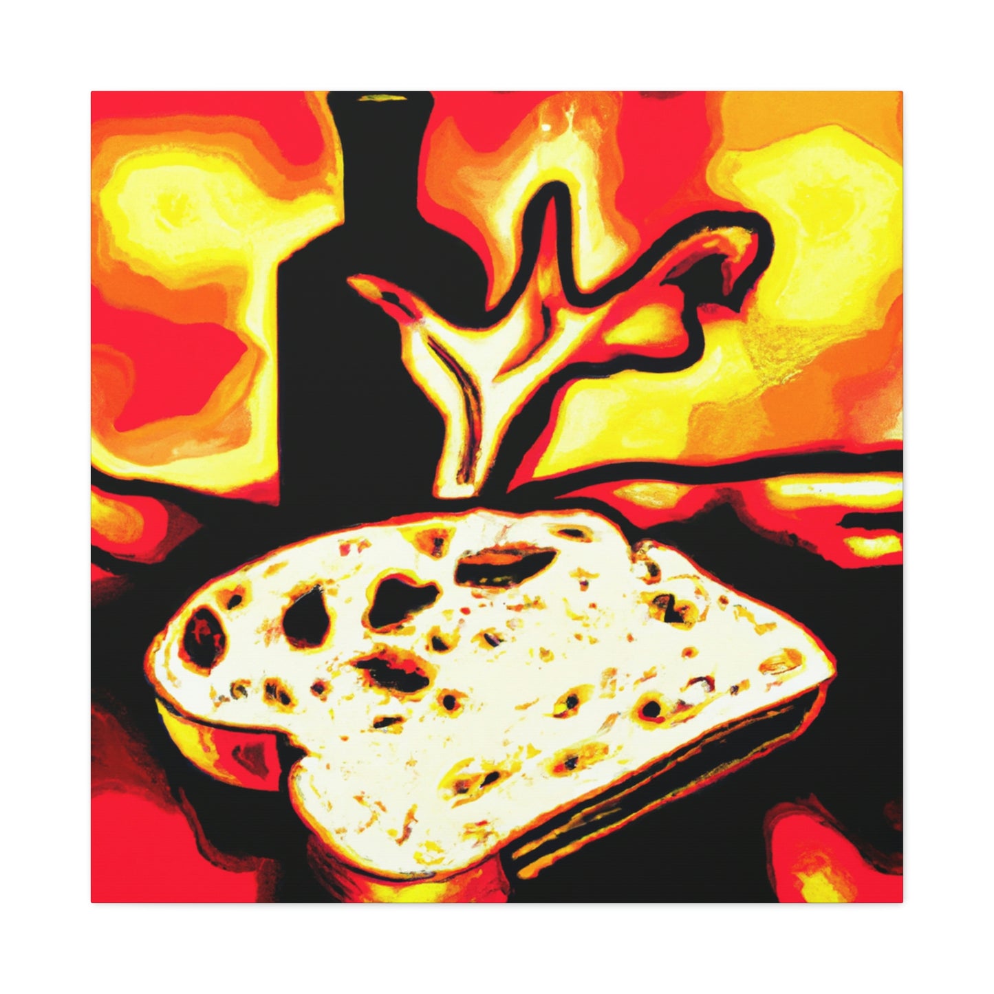 "Bread in Pop Style" - Canvas