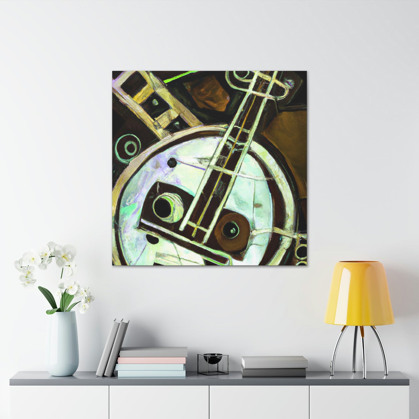 Banjo Melody Dreamscape - Canvas