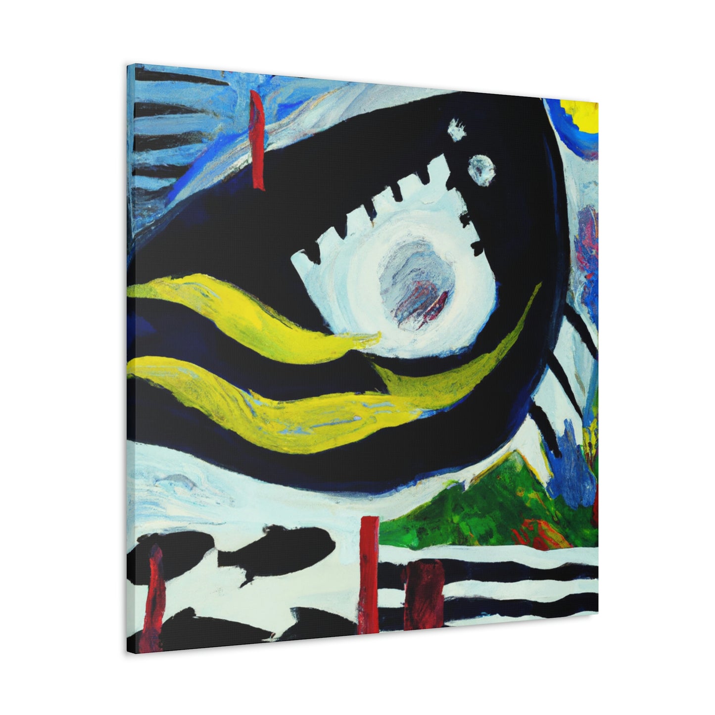 Whale in Repose - Canvas