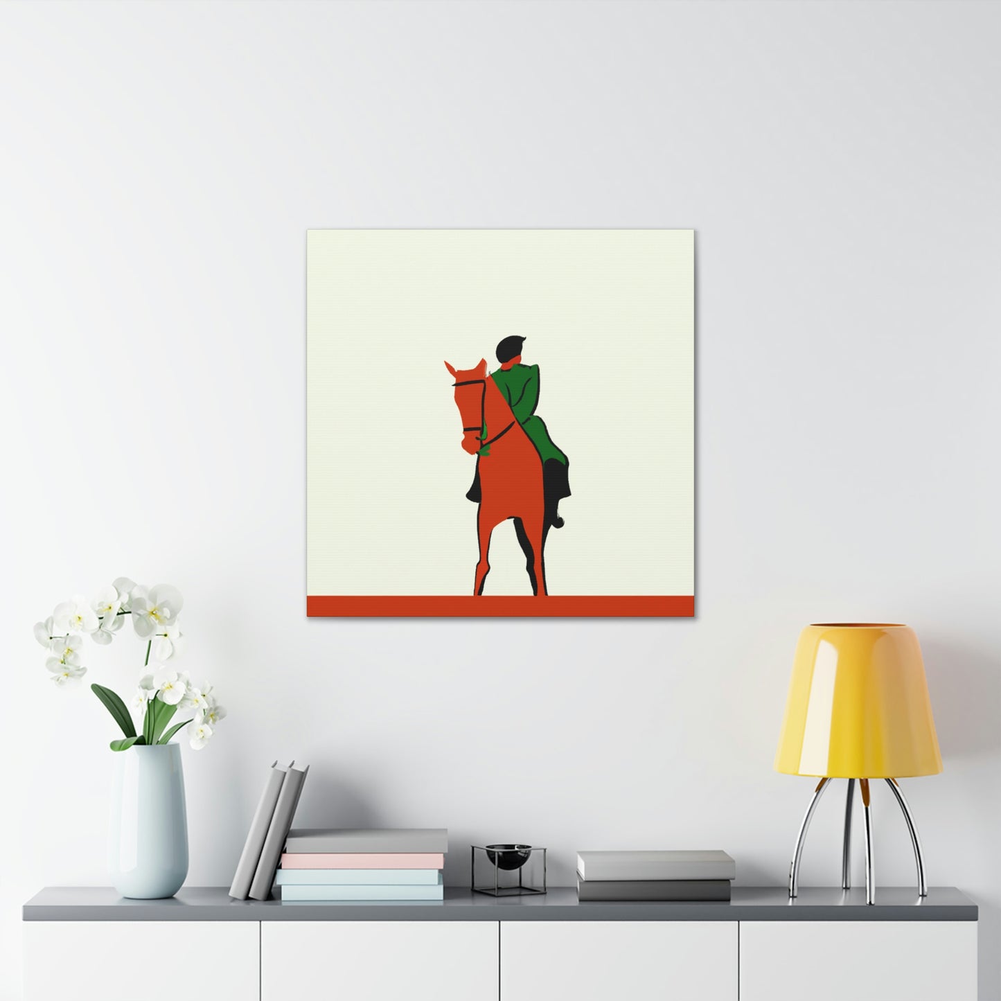 Cavalryman's Minimalism - Canvas