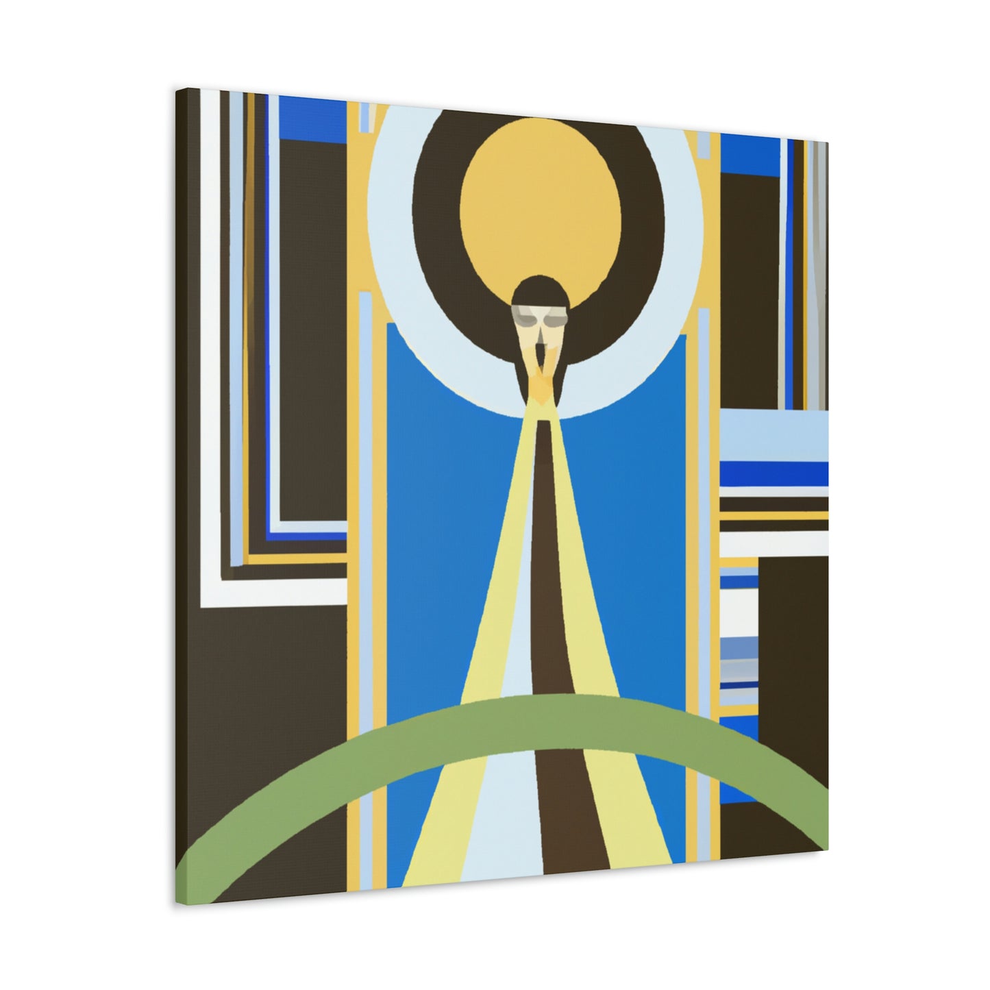 Catching Art Deco Lasso - Canvas