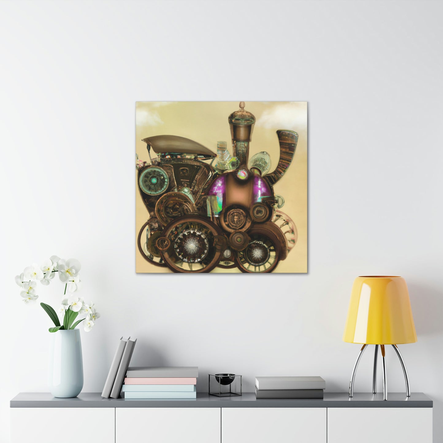 "Me and My Tractor" - Canvas