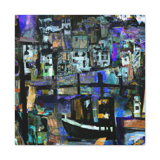 Harbor of Expressionism - Canvas