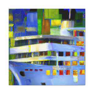 Cruise Ship Abstraction - Canvas