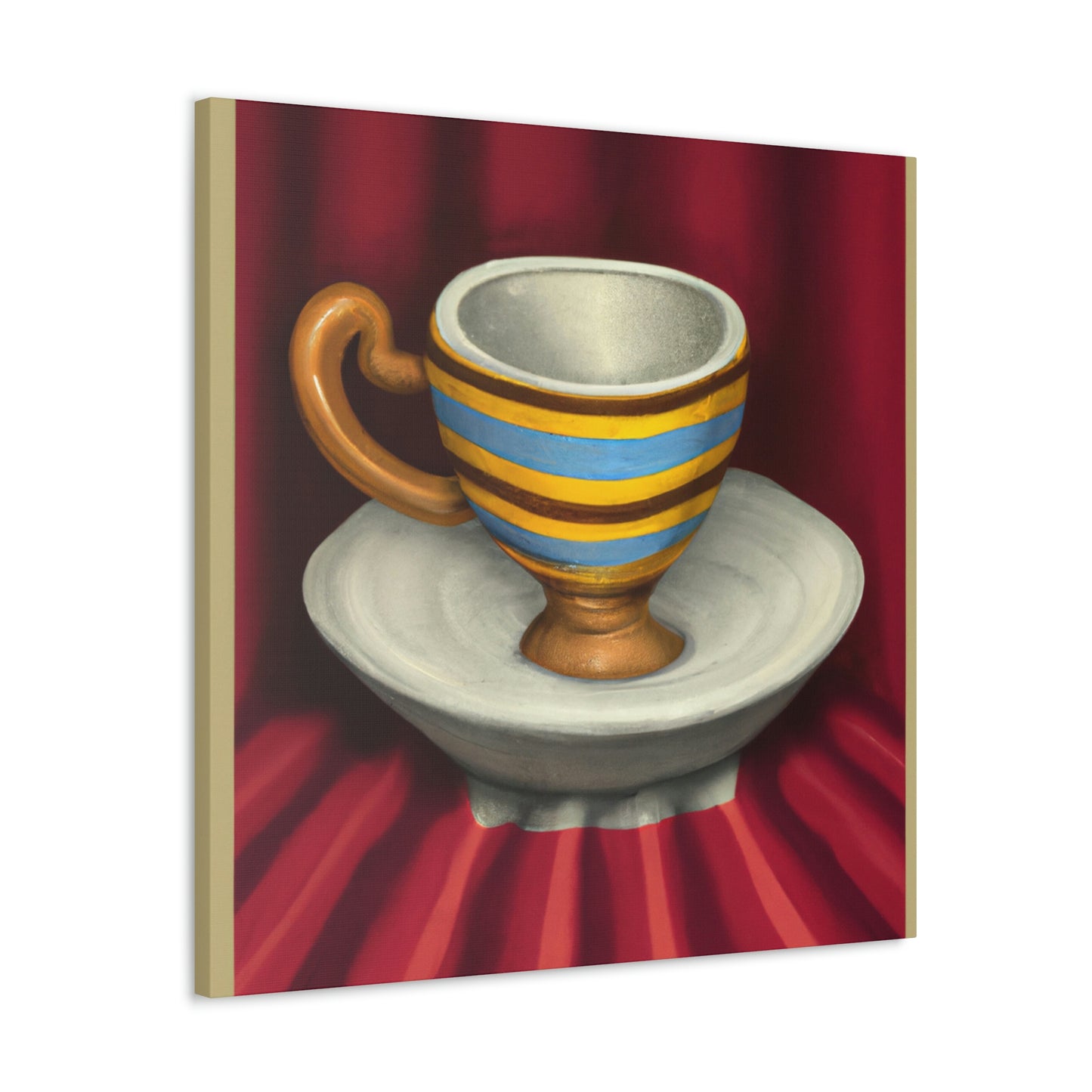 Coffee Cup Neoclassicism - Canvas