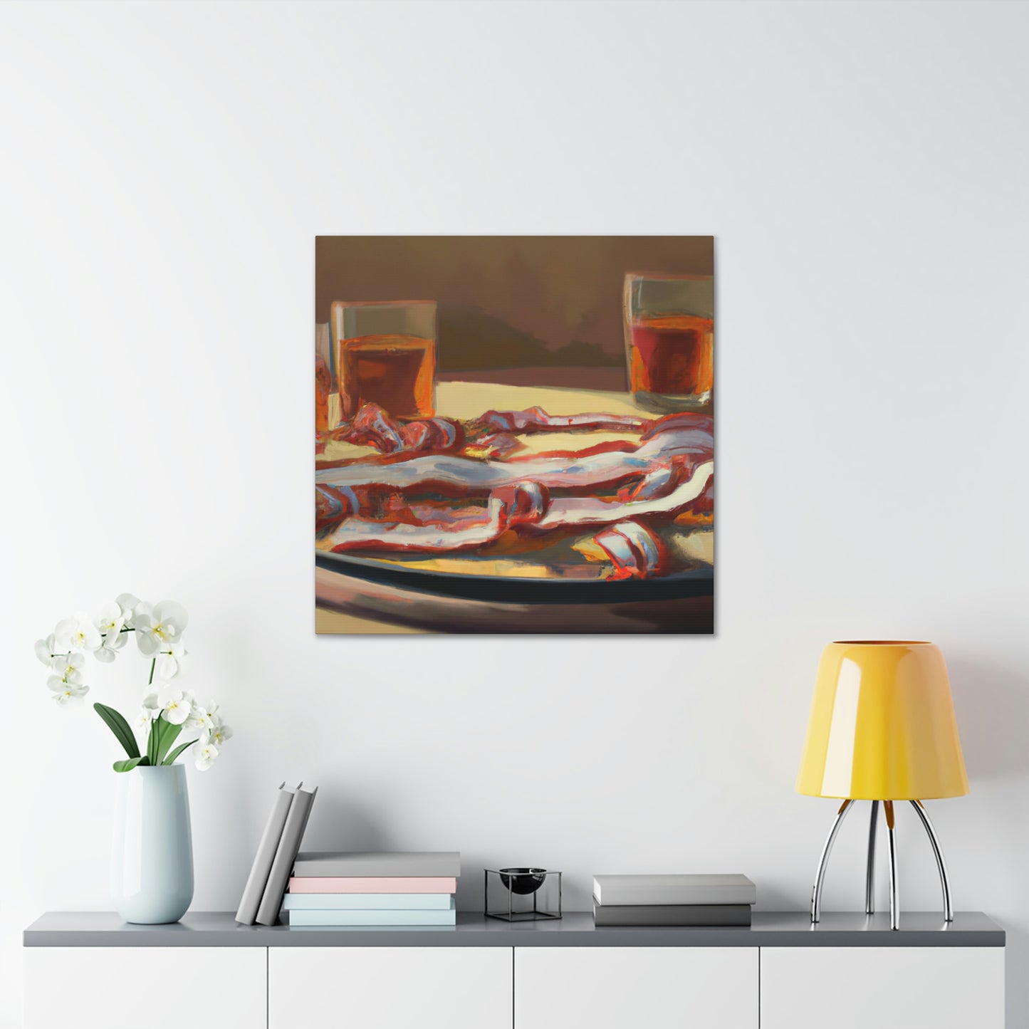 "Bacon in Hyperrealism" - Canvas