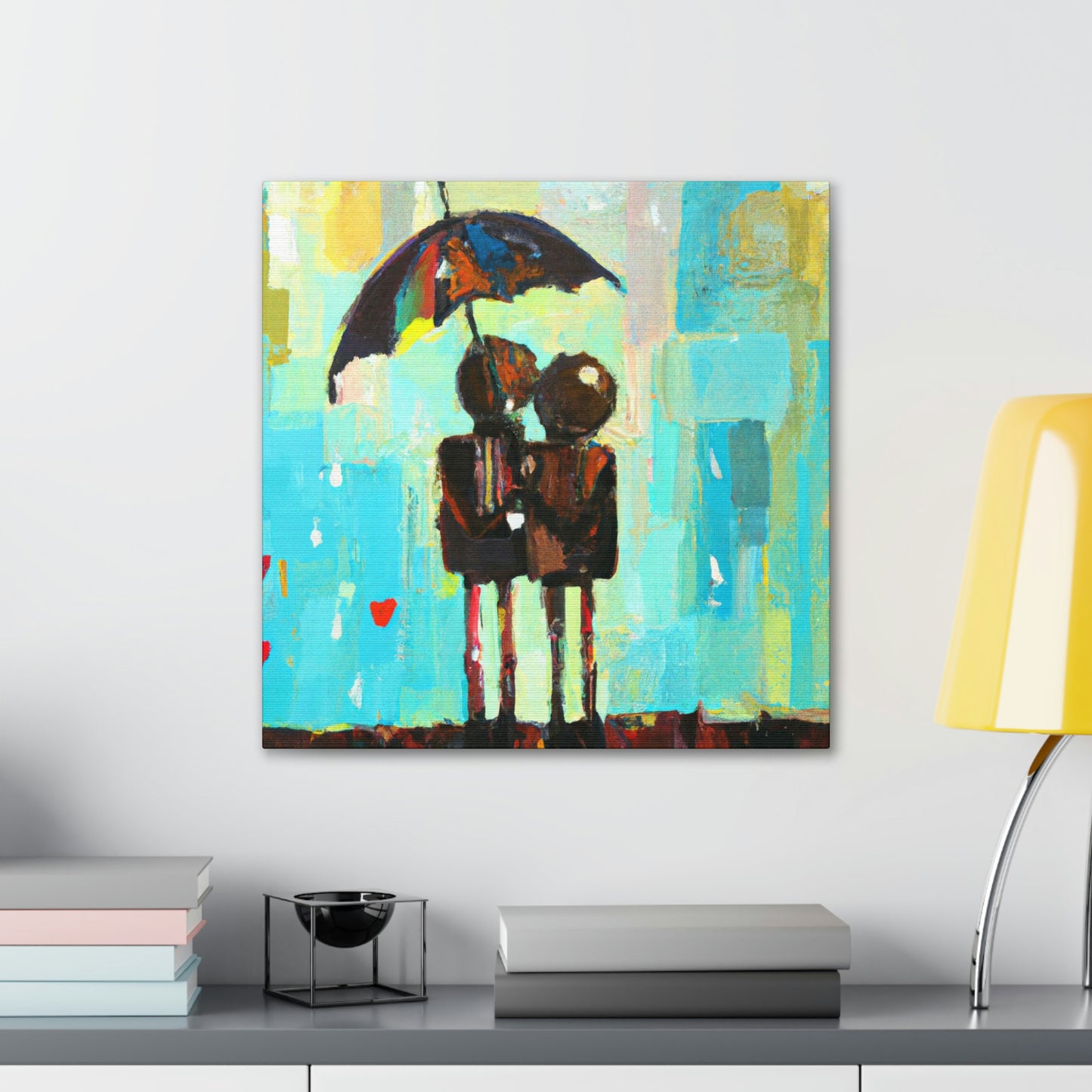 Love in the Rain - Canvas