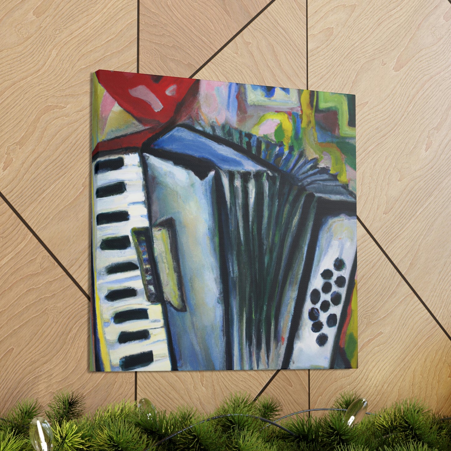 Accordion Fantasia Art - Canvas