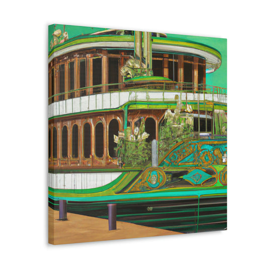 "1920s Pontoon Regatta" - Canvas