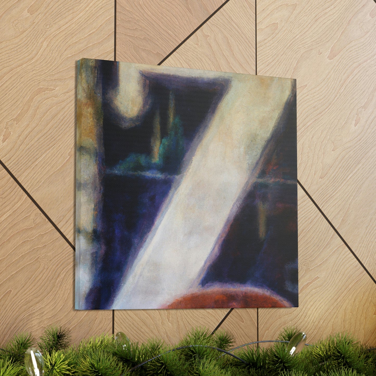 "Z in Art Deco" - Canvas