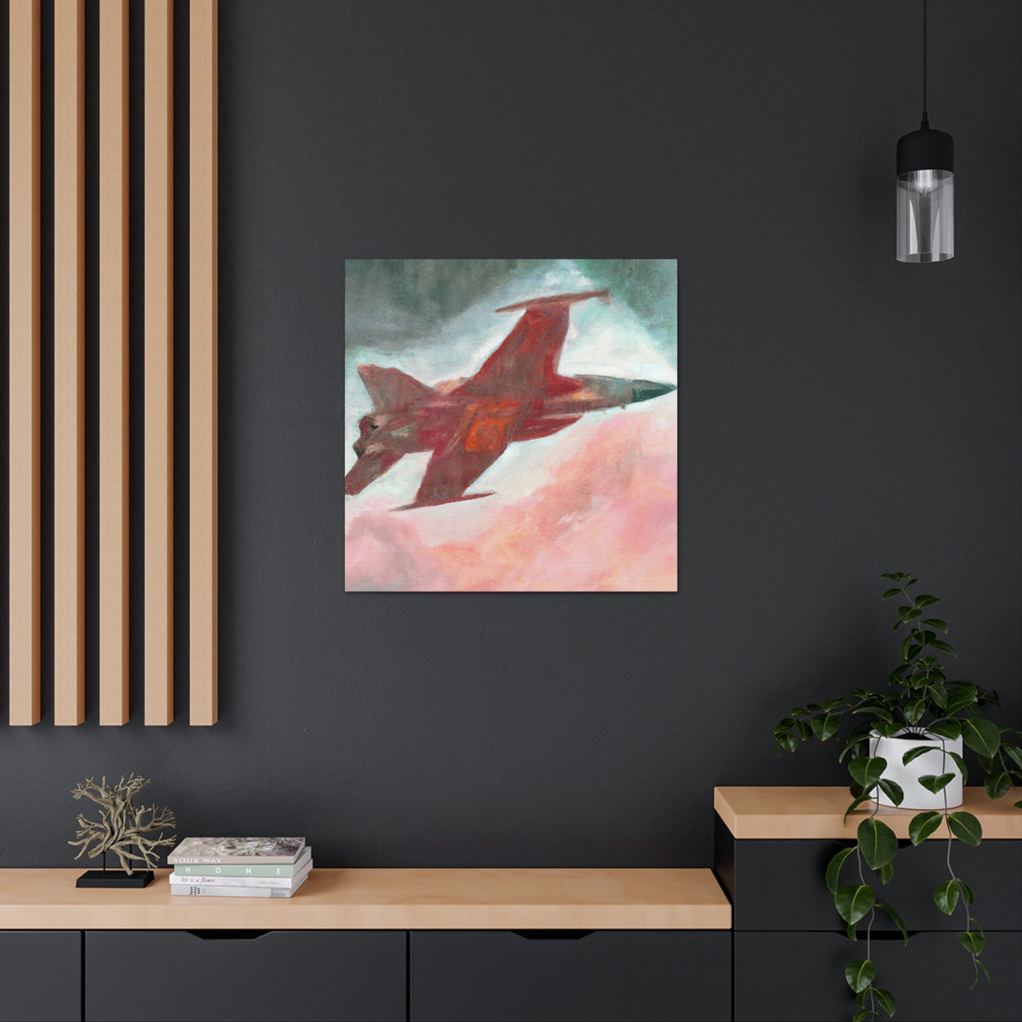 "Supersonic Fighter Ballet" - Canvas