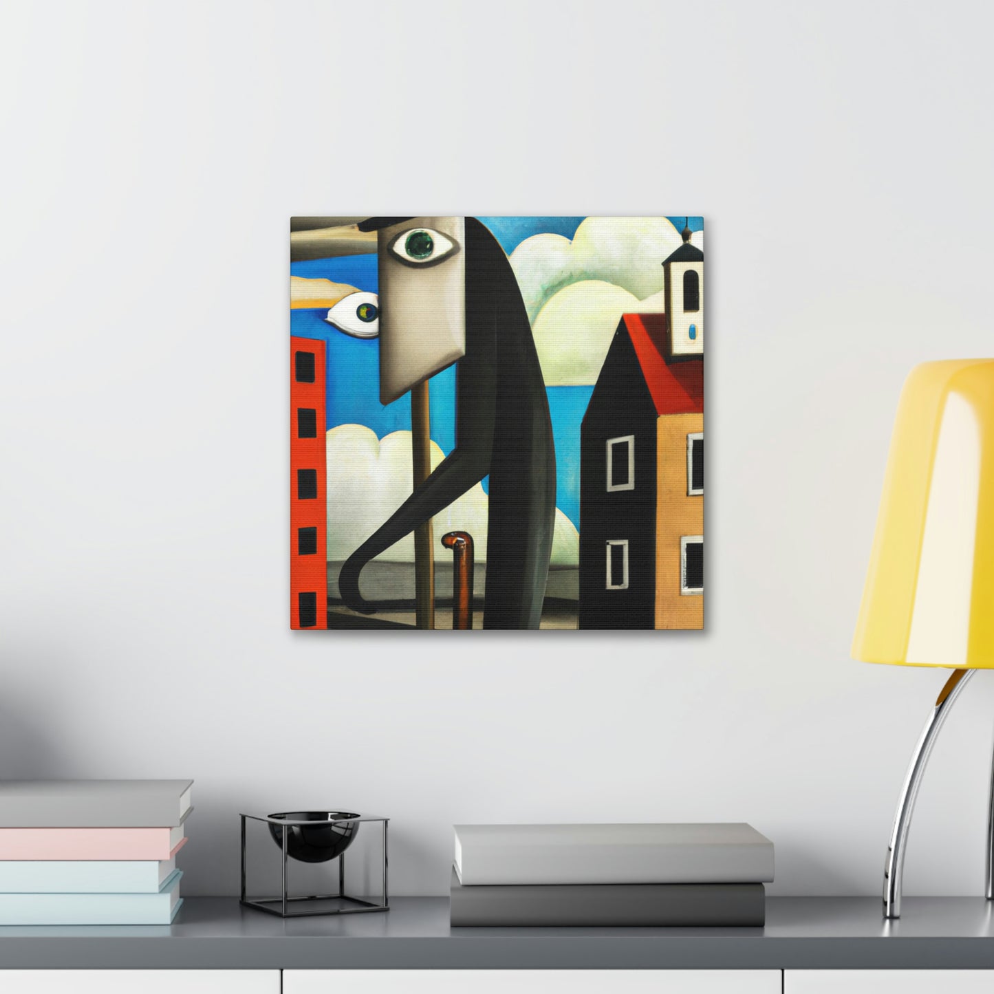 "Bauhaus Abstract Glory" - Canvas