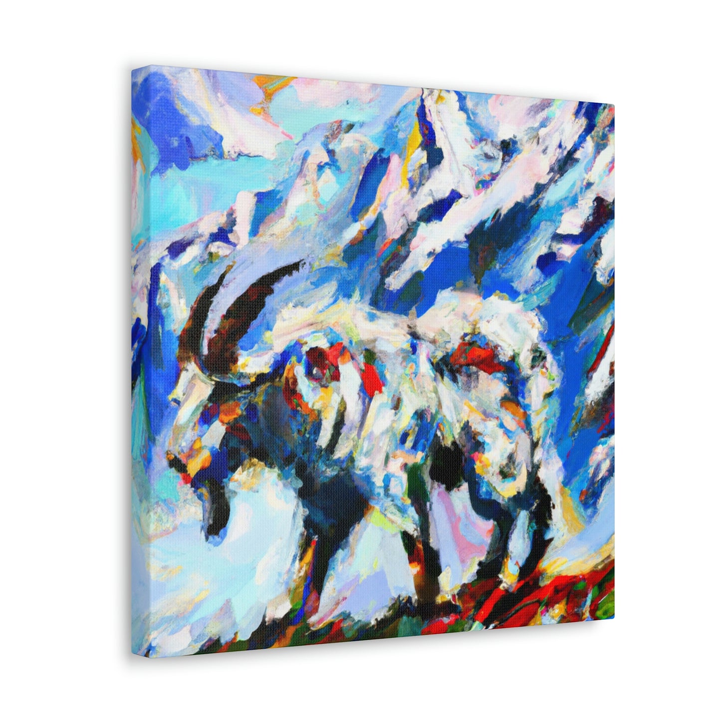 Mountain Goat Constellation - Canvas