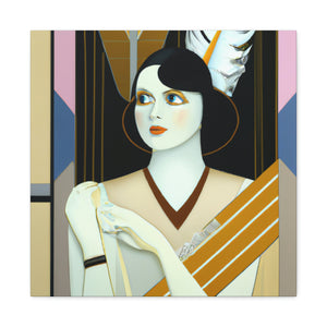 "Colonial Art Deco Dream" - Canvas