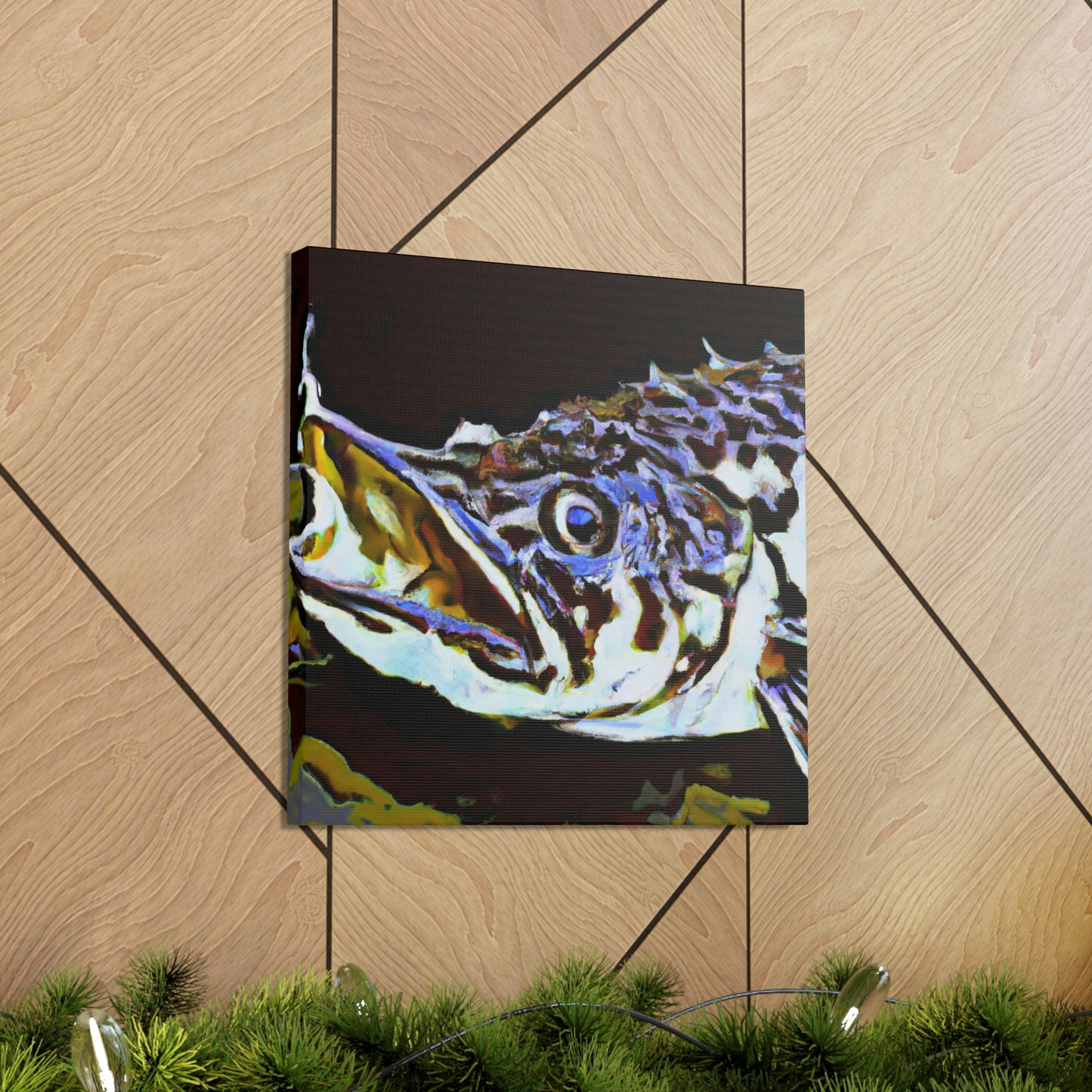 "Corydoras Catfish Abstract" - Canvas