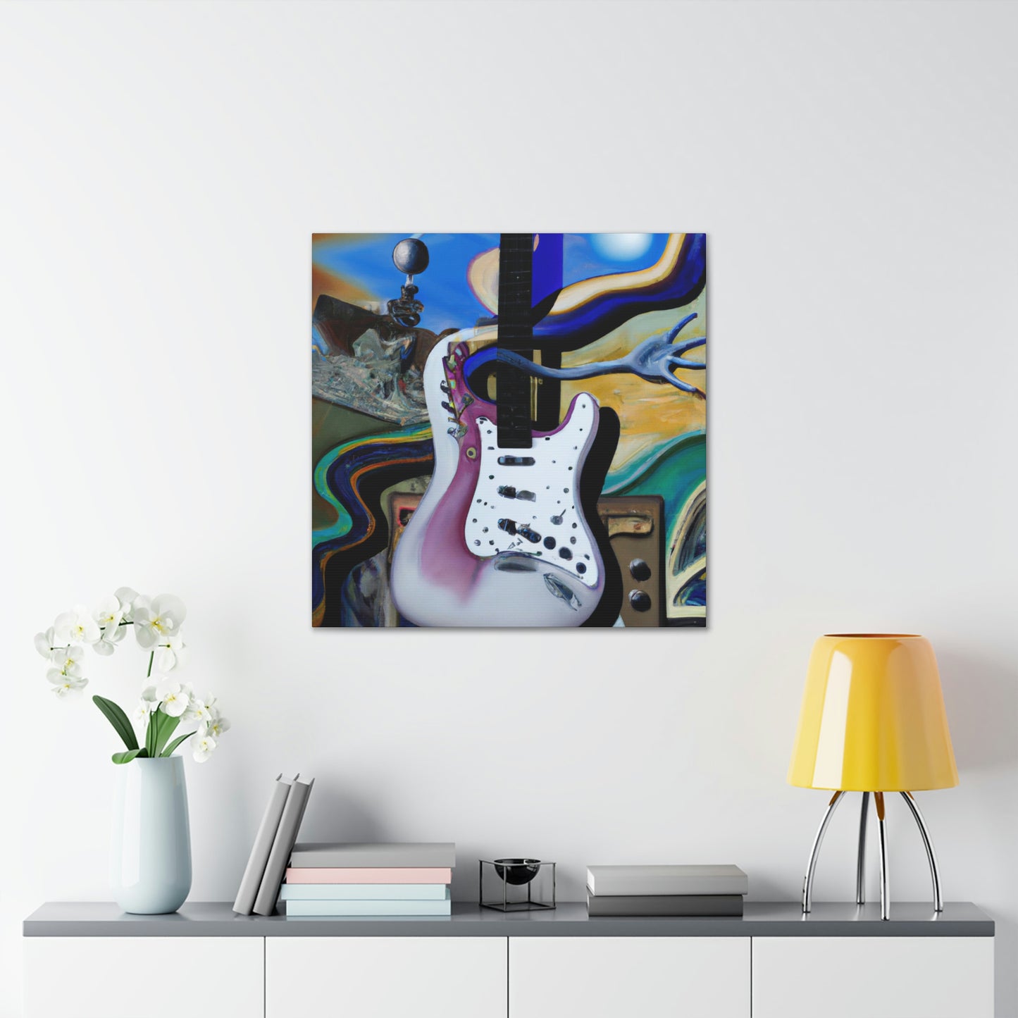 Fender in Surrealism - Canvas