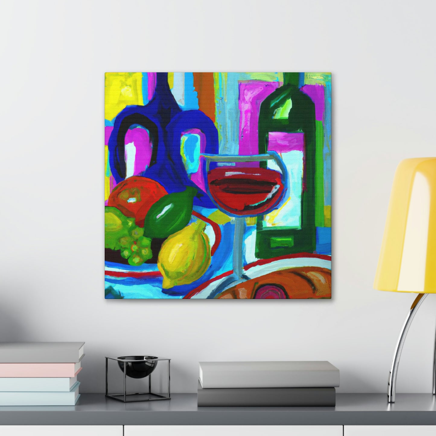 "Wine & Cheese Fête - Canvas" - Canvas