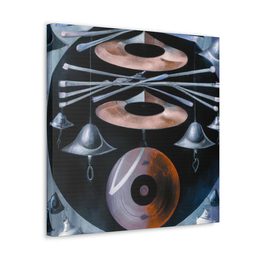 Cymbals in Jazz Age - Canvas