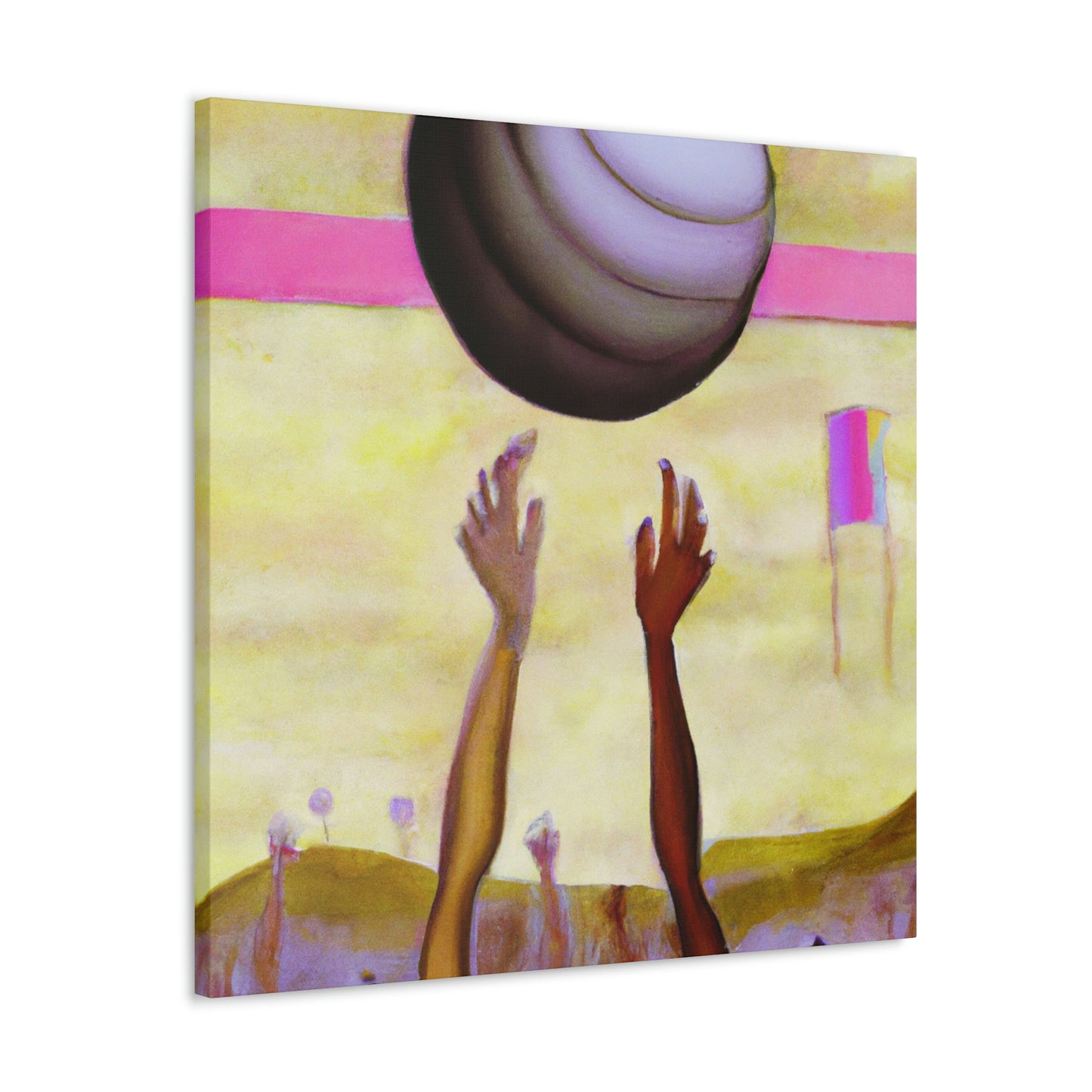 "Volleyball Dreams Surreal" - Canvas