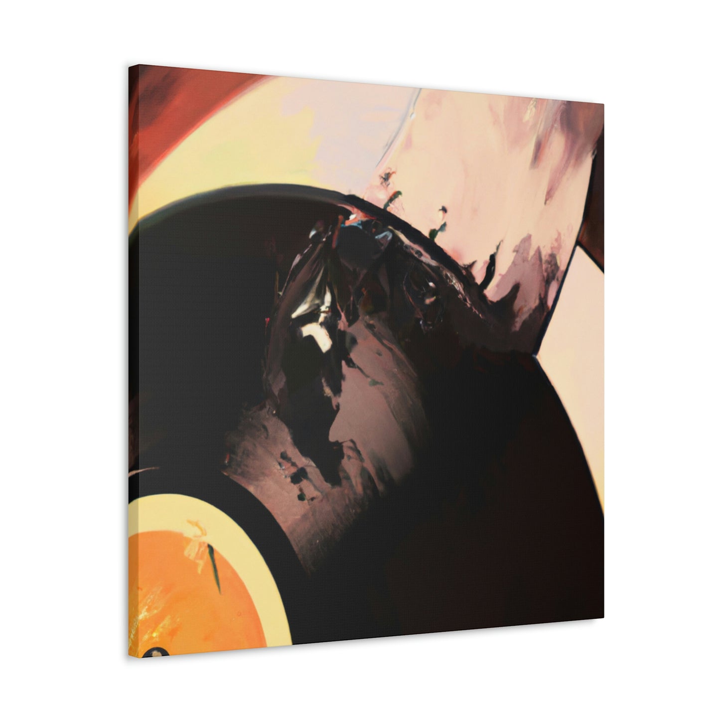 Vinyl Record Synthesis. - Canvas