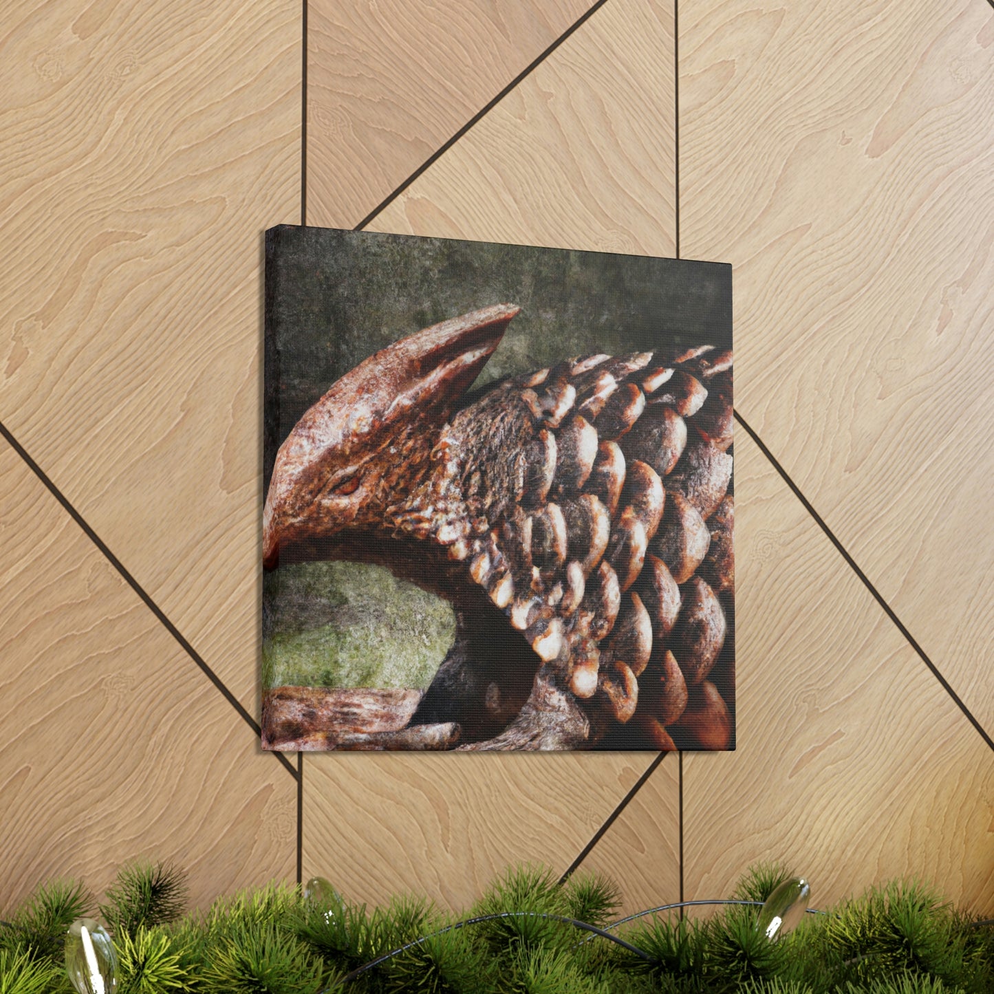 "Pangolin in India's Soul" - Canvas