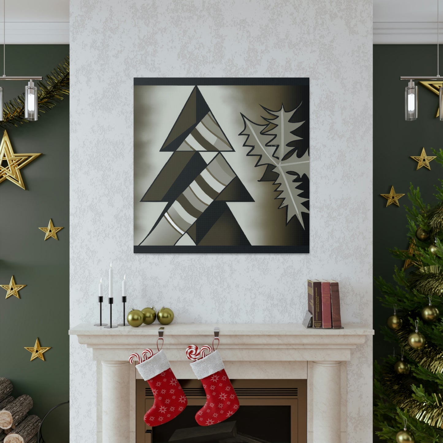 Merry Christmas Deco - Canvas