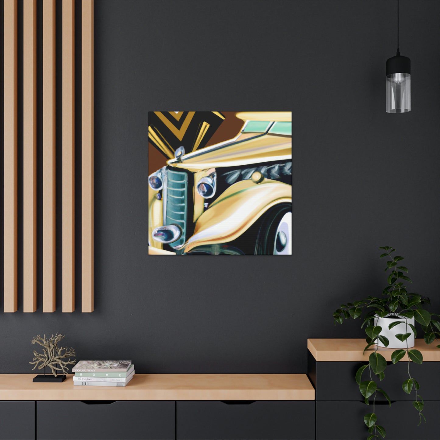 "Classic Auto Splendor" - Canvas