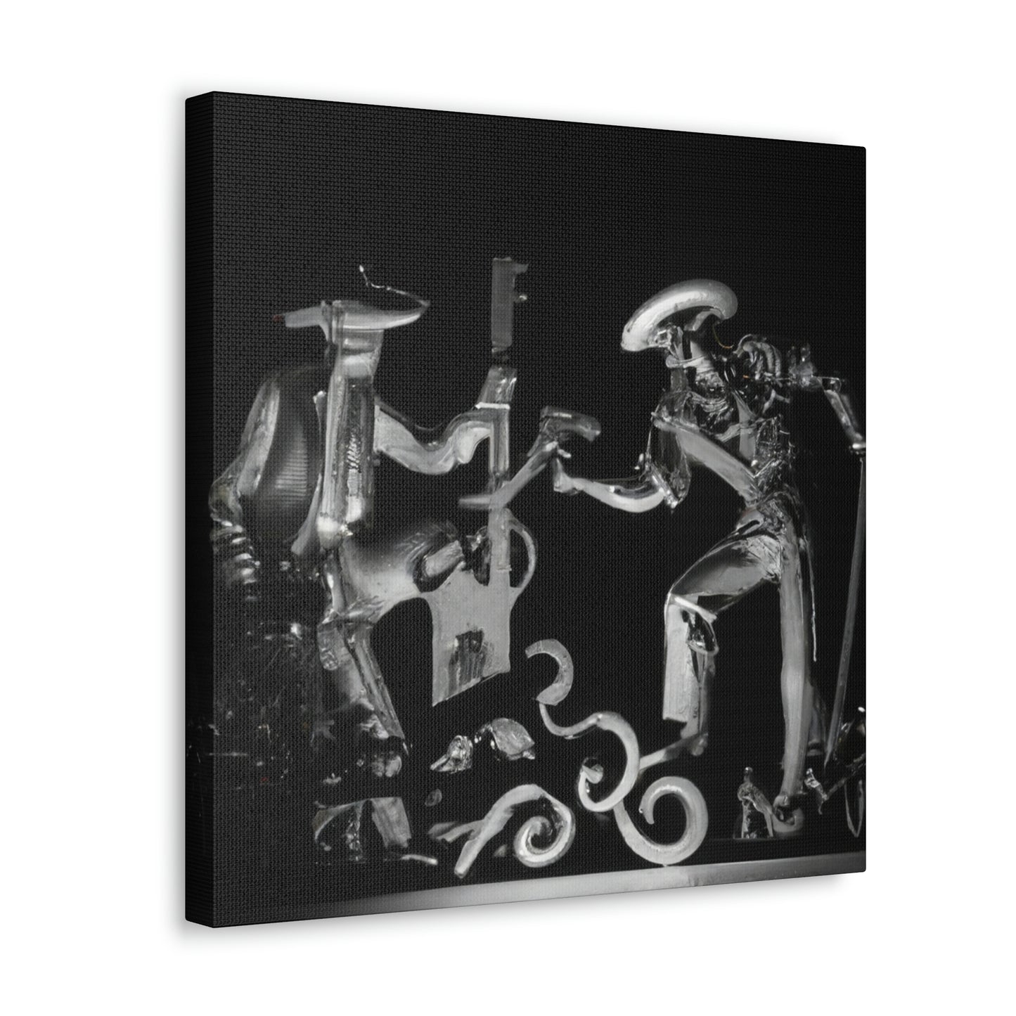 "Branding Fancy Ironwork" - Canvas