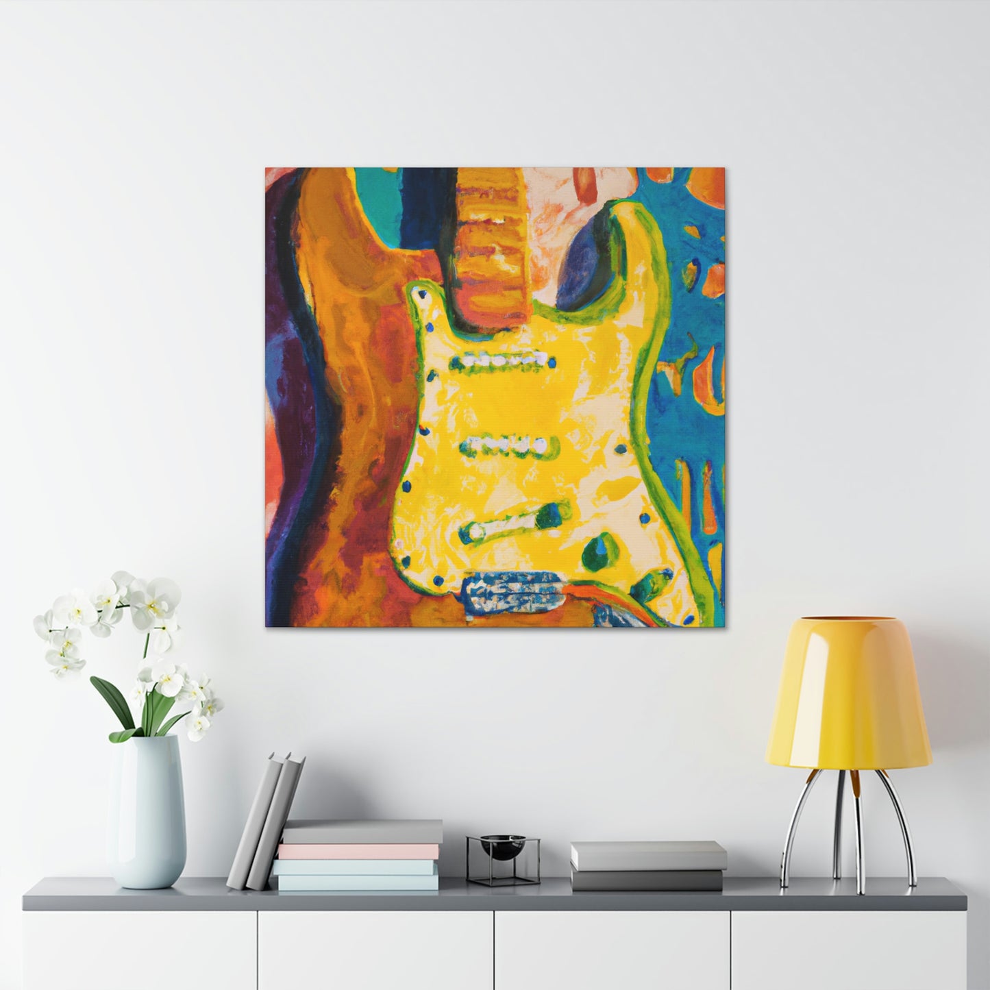 Fender Through Expressionism - Canvas