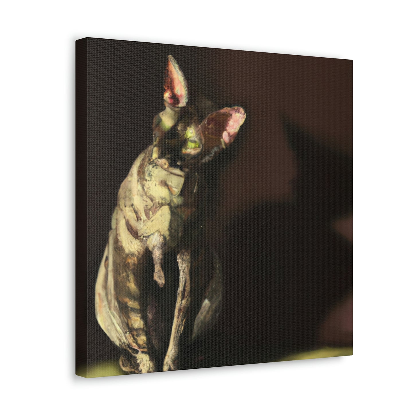 "Devon Rex Minimalism" - Canvas