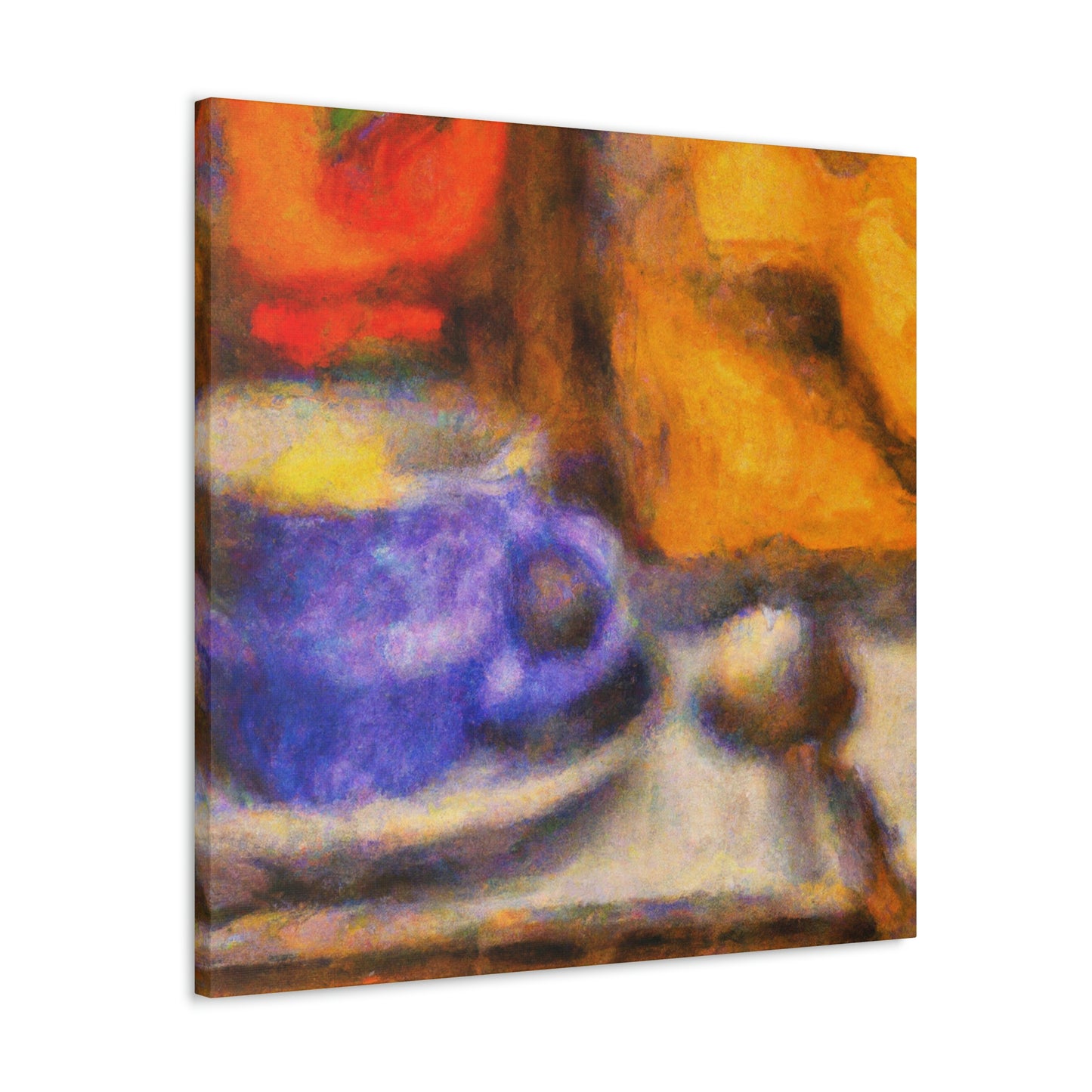 Coffee Cup Fauvism - Canvas