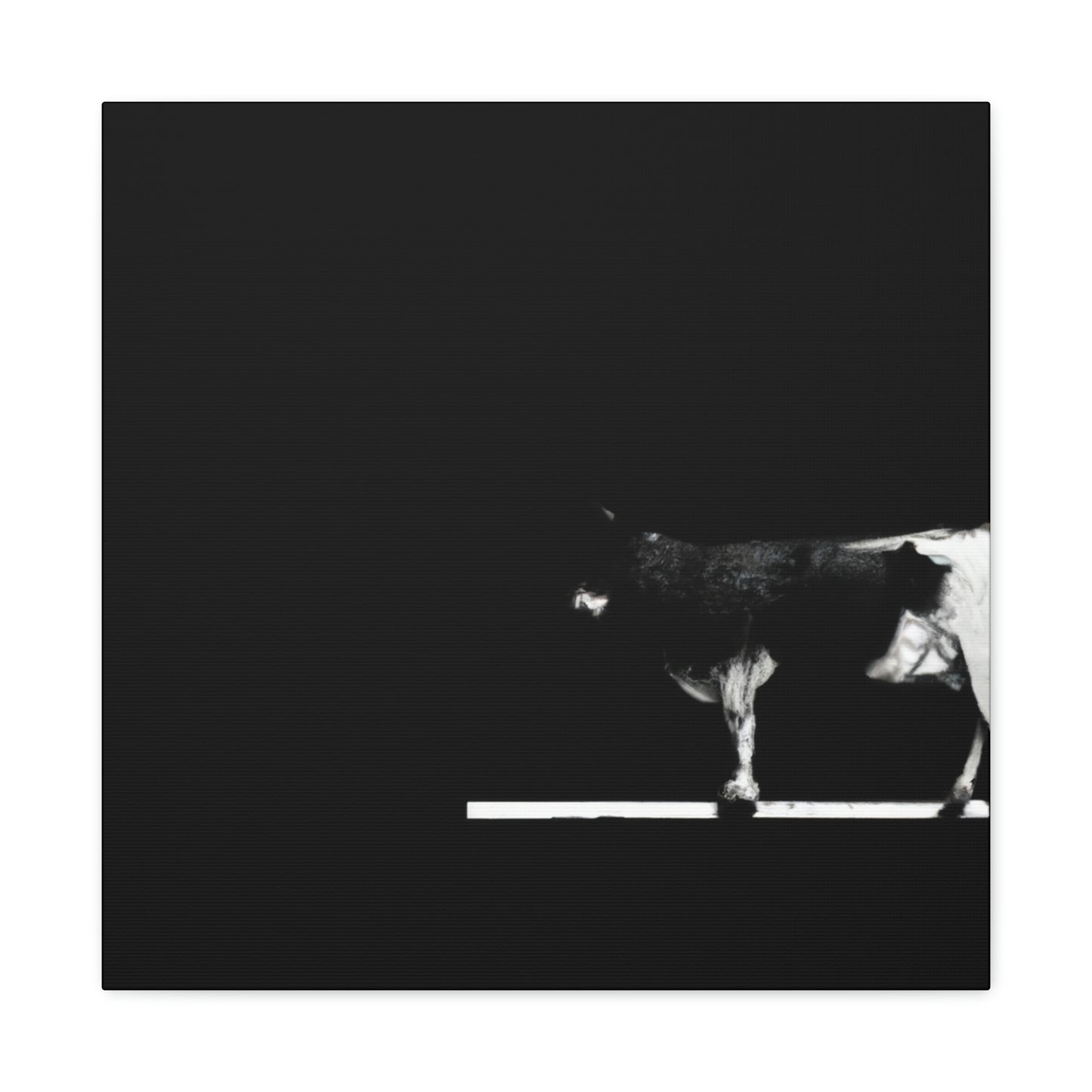 Milk Cow Simplicity - Canvas