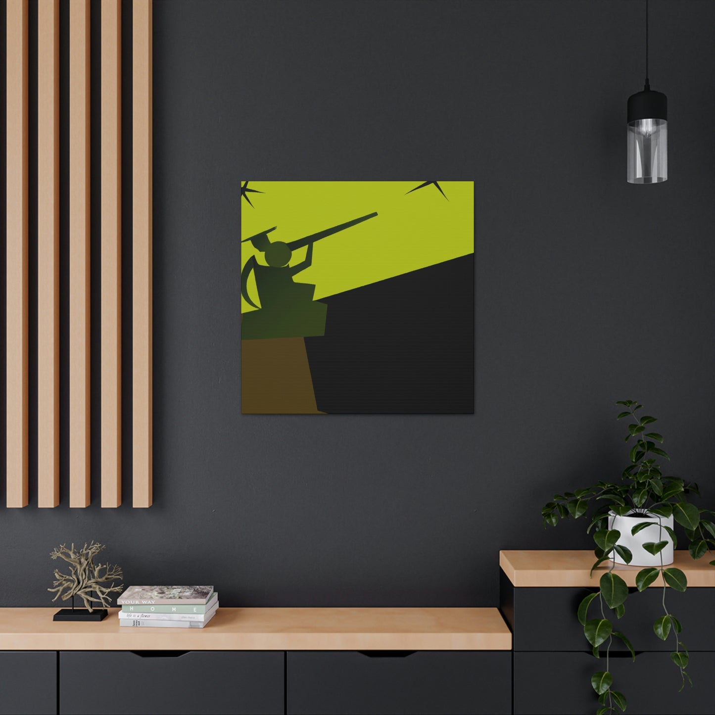 Sniper in Monochrome - Canvas