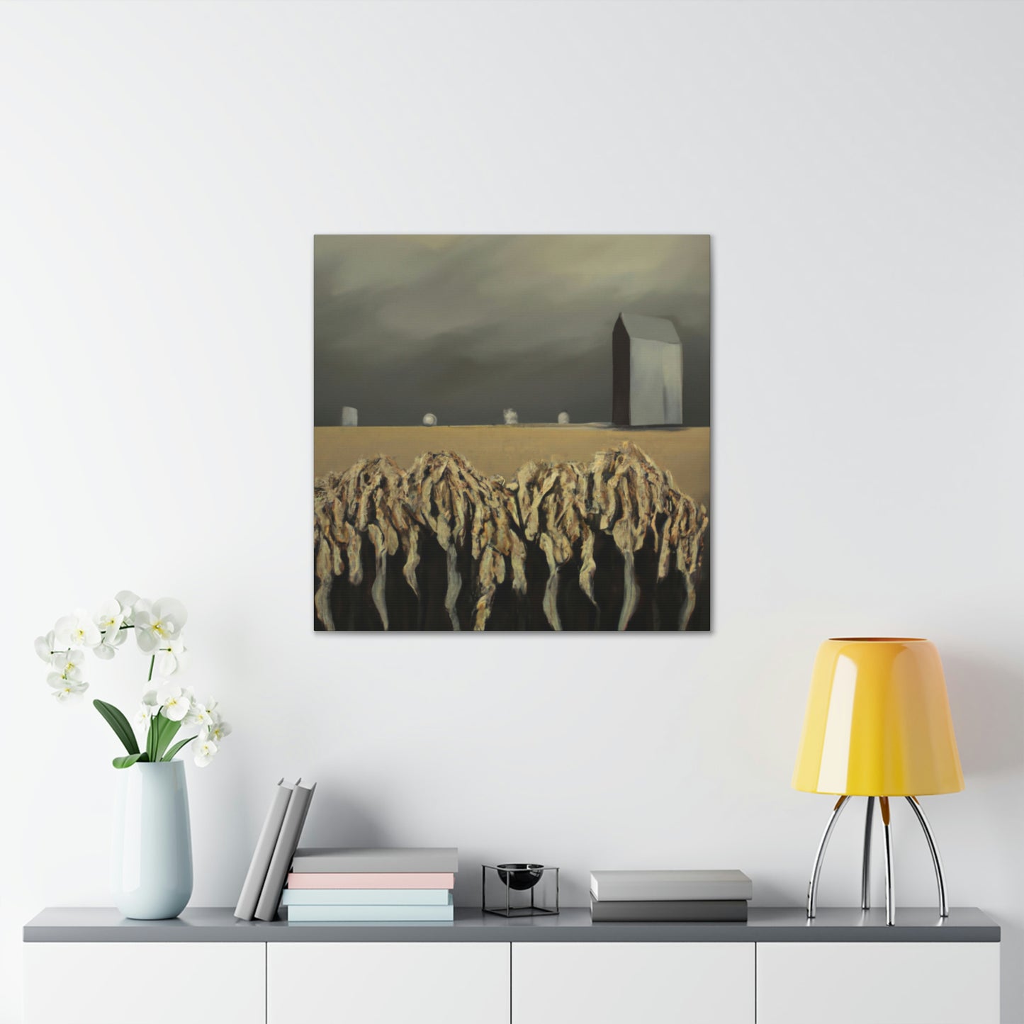 Wheat Field Dreamscape - Canvas