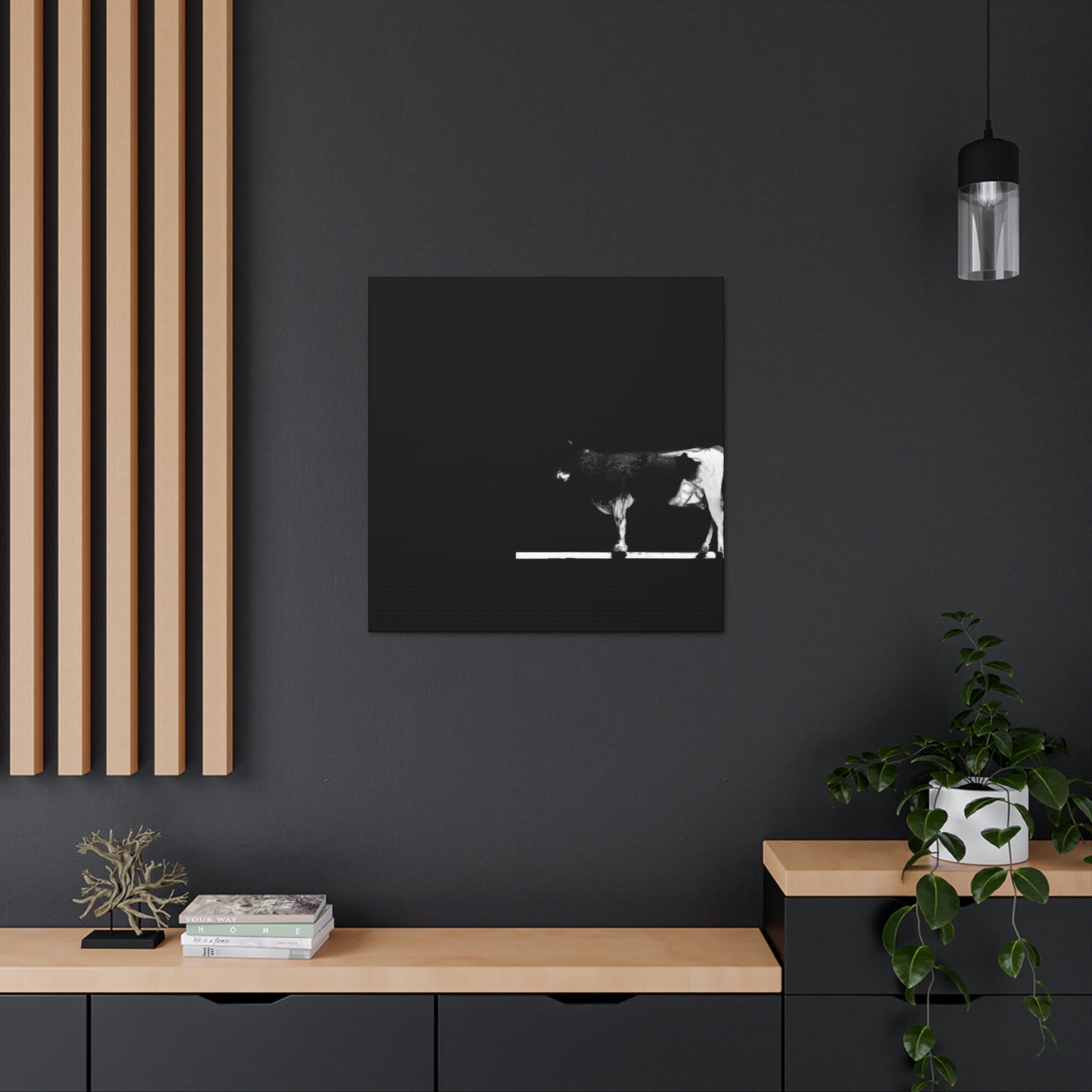 Milk Cow Simplicity - Canvas