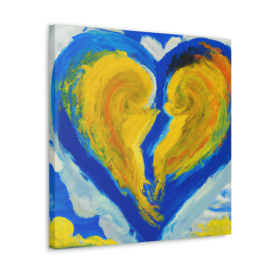 Heart Shaped Dreaming - Canvas