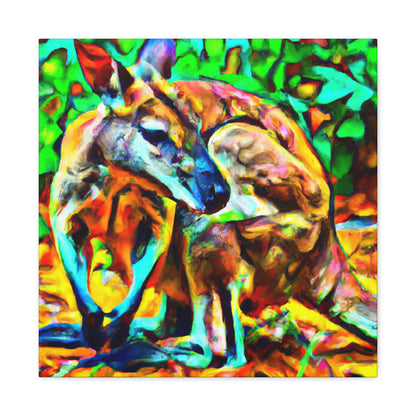 Wallaby in the Wild - Canvas