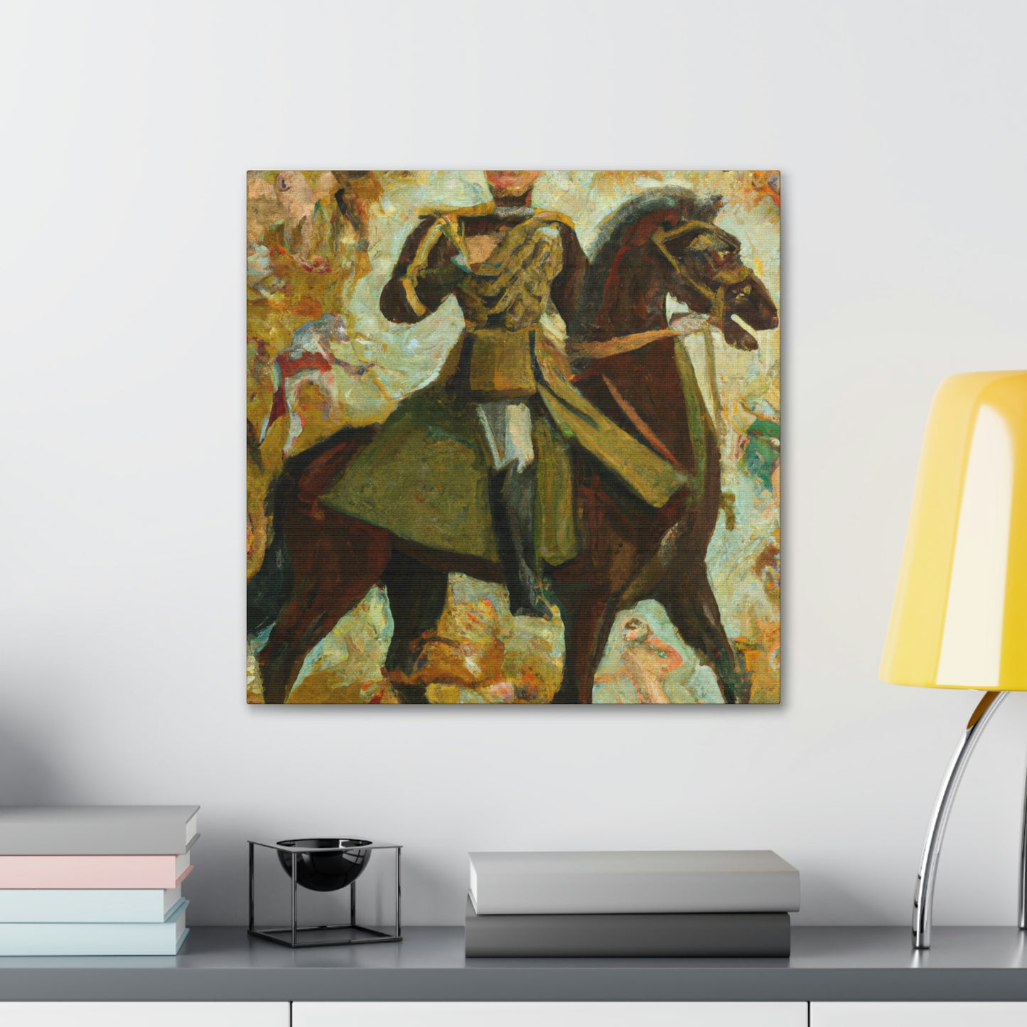 "The Cavalry Charge" - Canvas