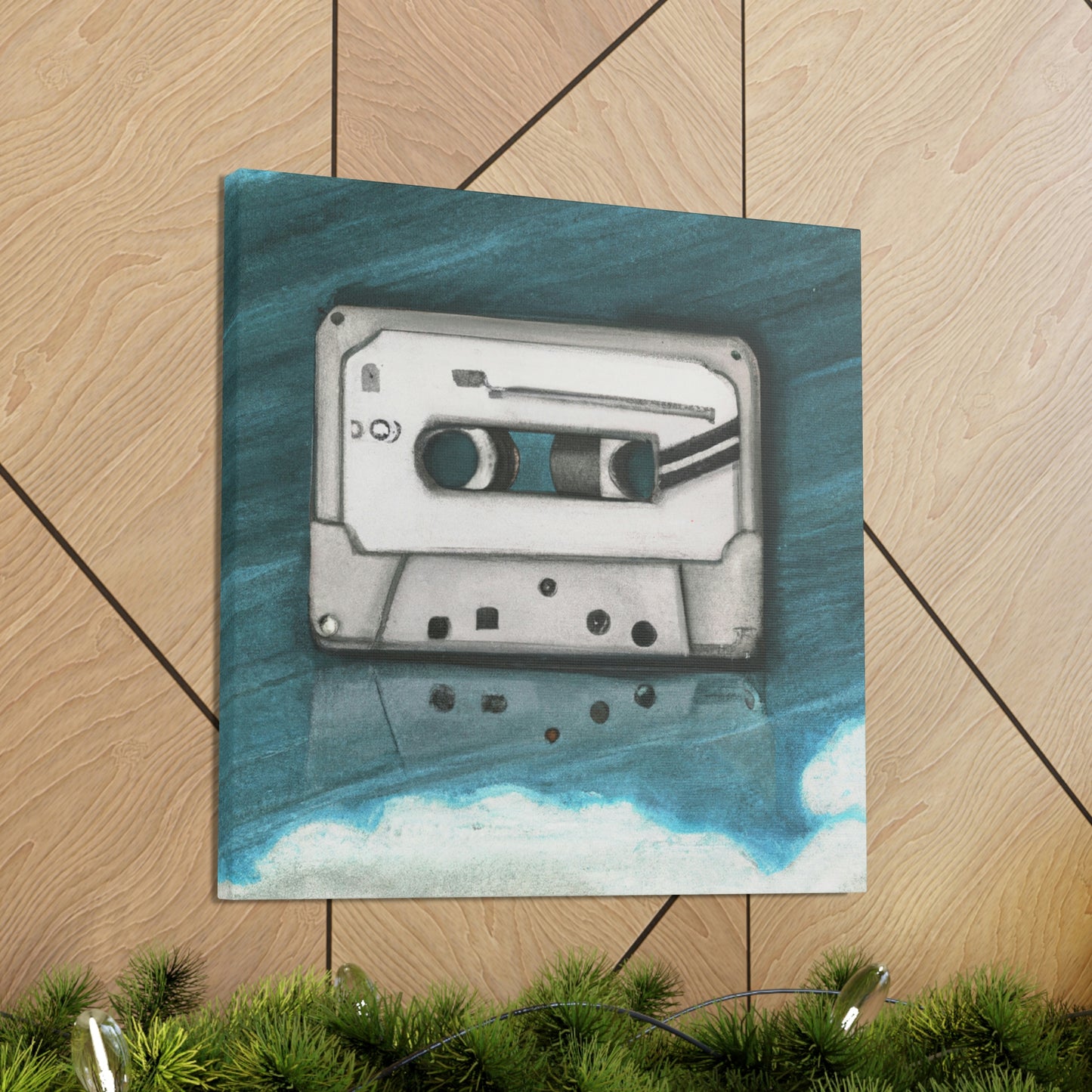 "Cassettes in Fantasia". - Canvas