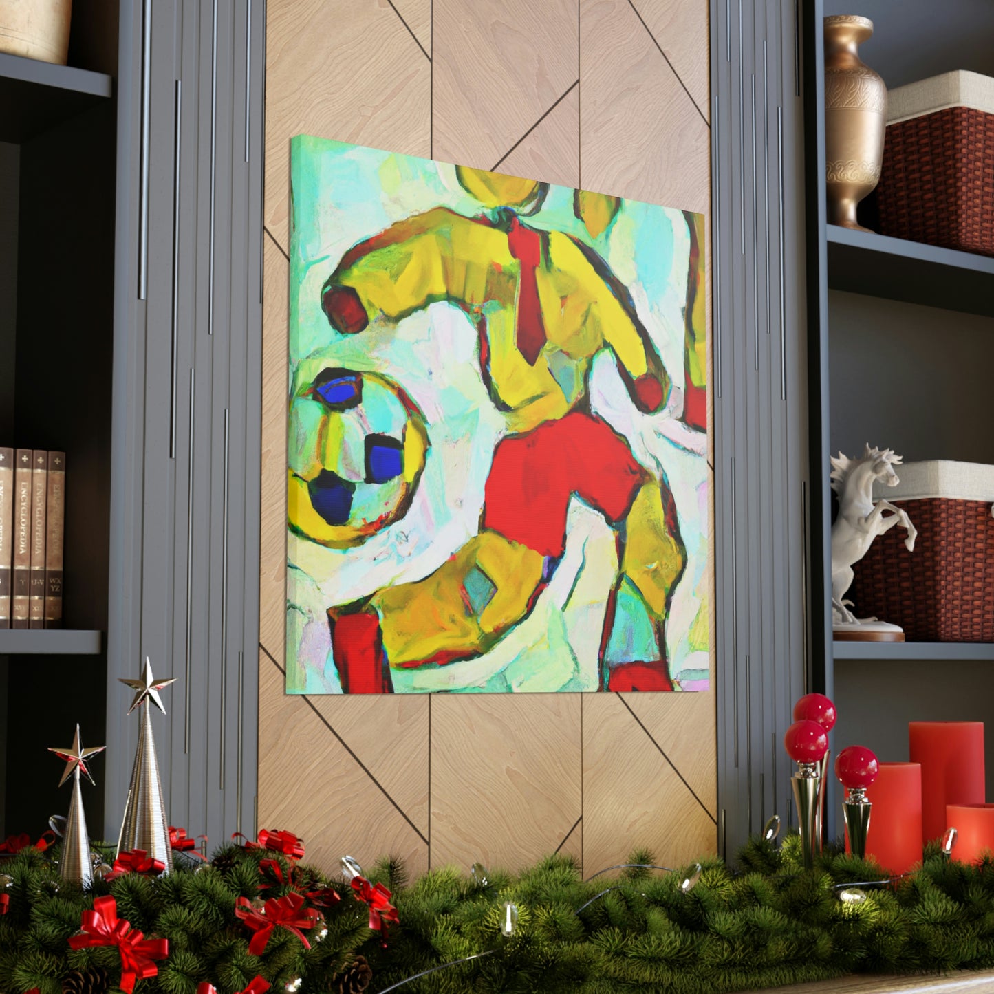 Soccer in Motion Vibe - Canvas